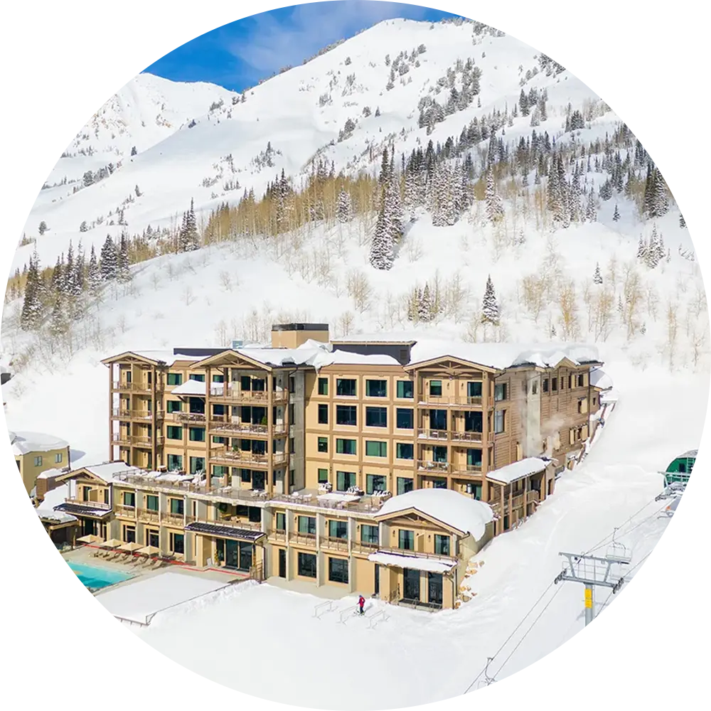 Alta Resort Snowpine Lodge during winter season