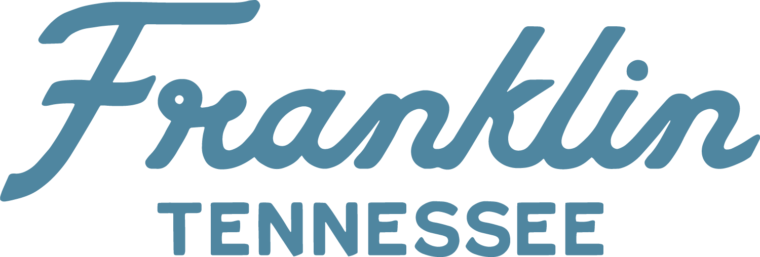 Visit Franklin Blue Logo