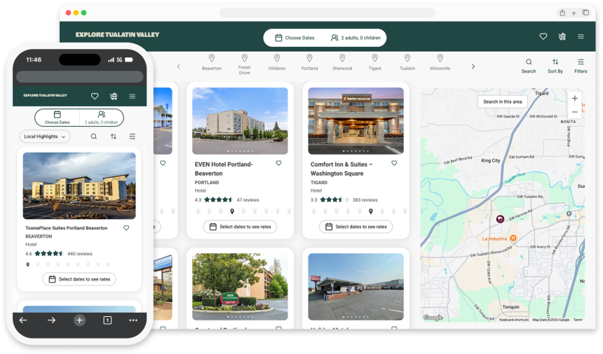 Ripe In-market Travel Agency ITA Mockup